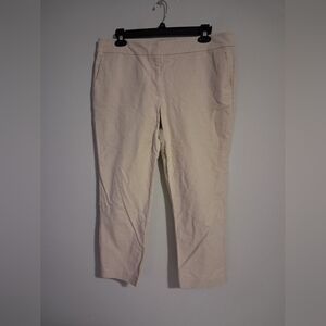 Beige Ankle Pants Womens Size 16